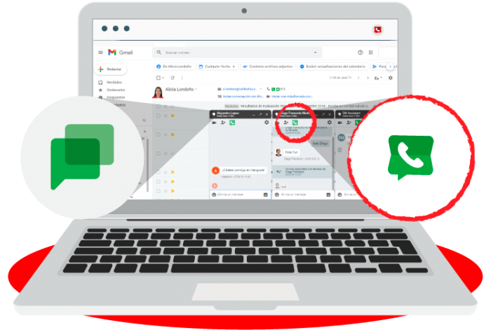 CTiContRol® desde Google Meet Chat